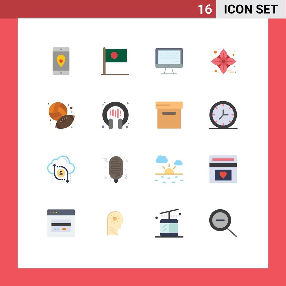 paquete de iconos de vector de stock de 16 signos y símbolos de línea para acción de gracias otoño país acción de gracias transmisión en vivo paquete editable de elementos creativos de diseño de vectores