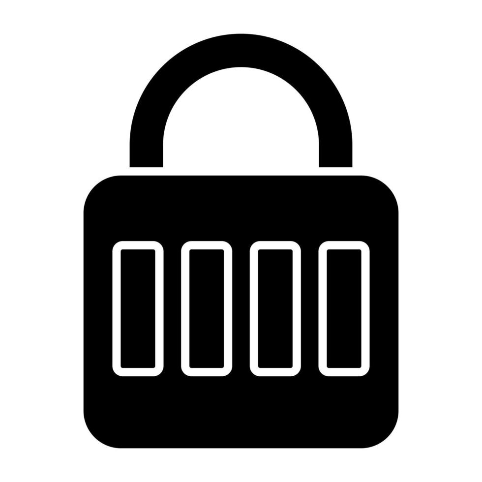 A premium download icon of padlock vector