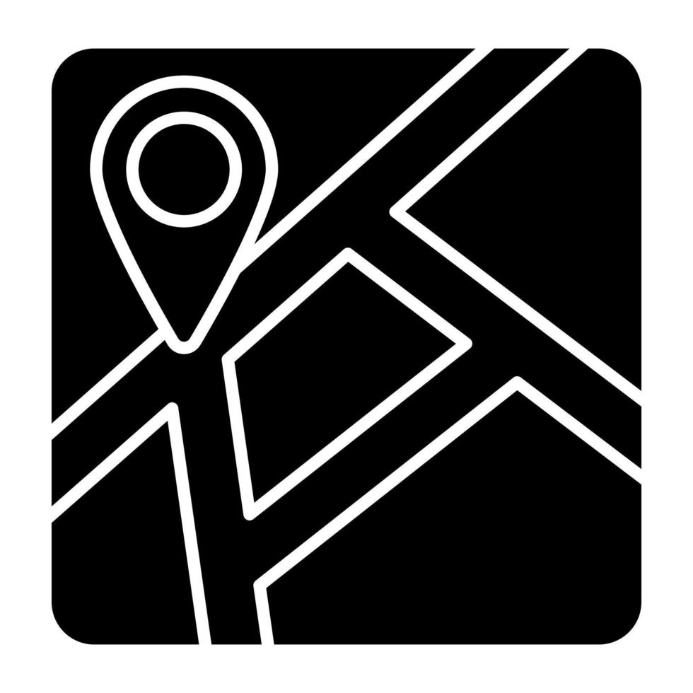 Creative design icon of location vector