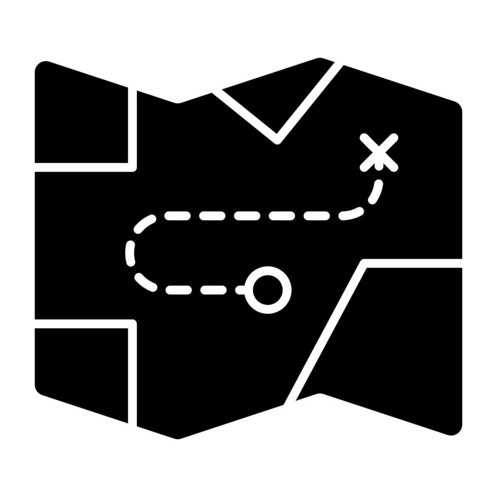icono de diseño premium del mapa vector