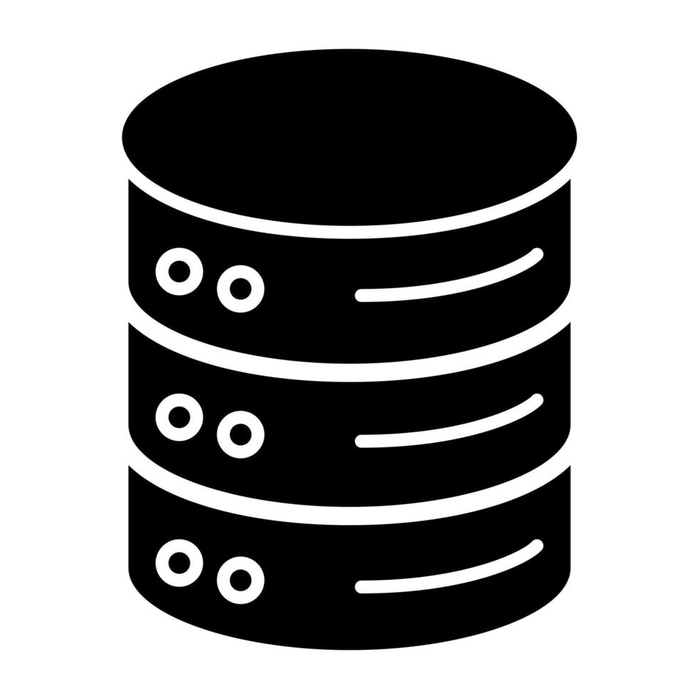 Ab editable design icon of database 19435699 Vector Art at Vecteezy