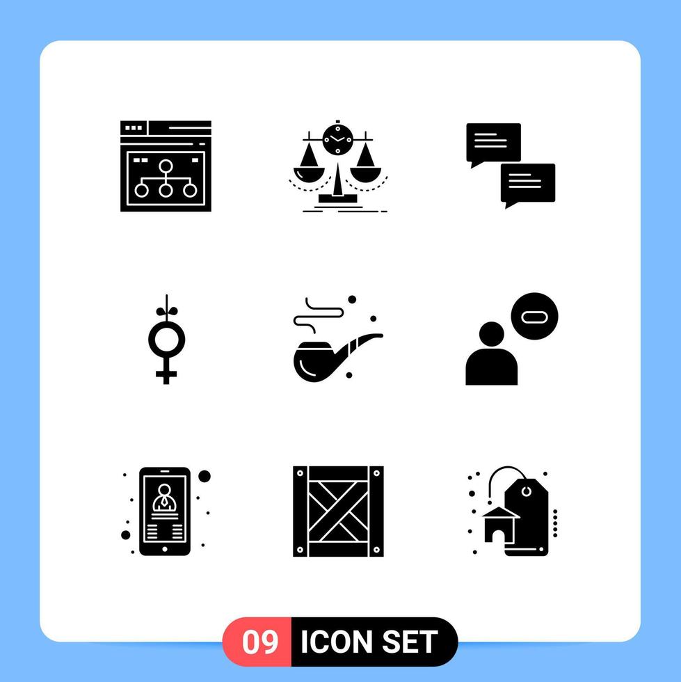 paquete de iconos de vector de stock de 9 signos y símbolos de línea para elementos de diseño de vector editables de mensaje de símbolo de cuadro de mando de cinta de tubería