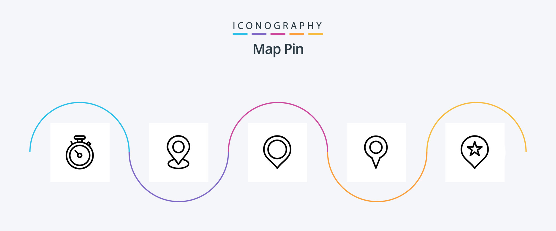 Map Pin Line 5 Icon Pack Including Stare Pin Location Map Geo Map Pin Line 5 Icon Pack Including Stare Pin Location Map Geo