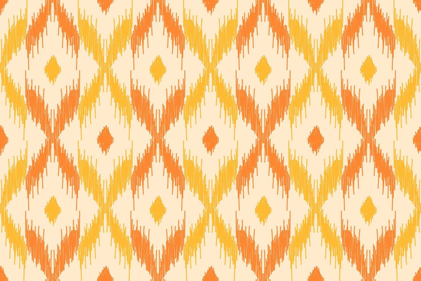Abstract ethnic pattern art. Ikat seamless pattern traditional. American, Mexican style. vector