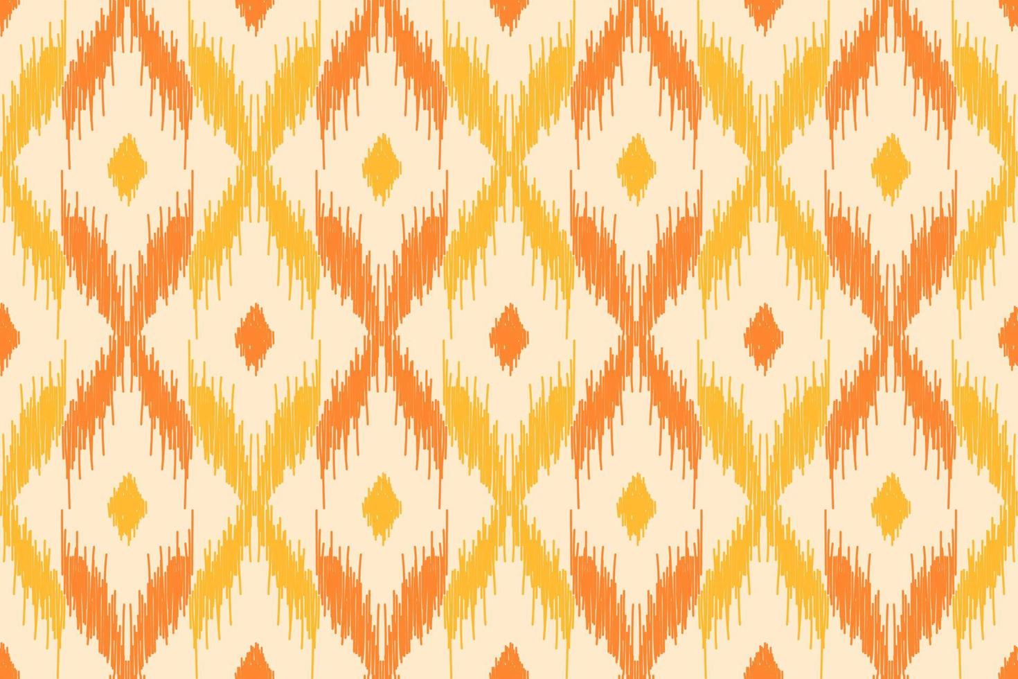 Abstract ethnic pattern art. Ikat seamless pattern traditional. American, Mexican style. vector