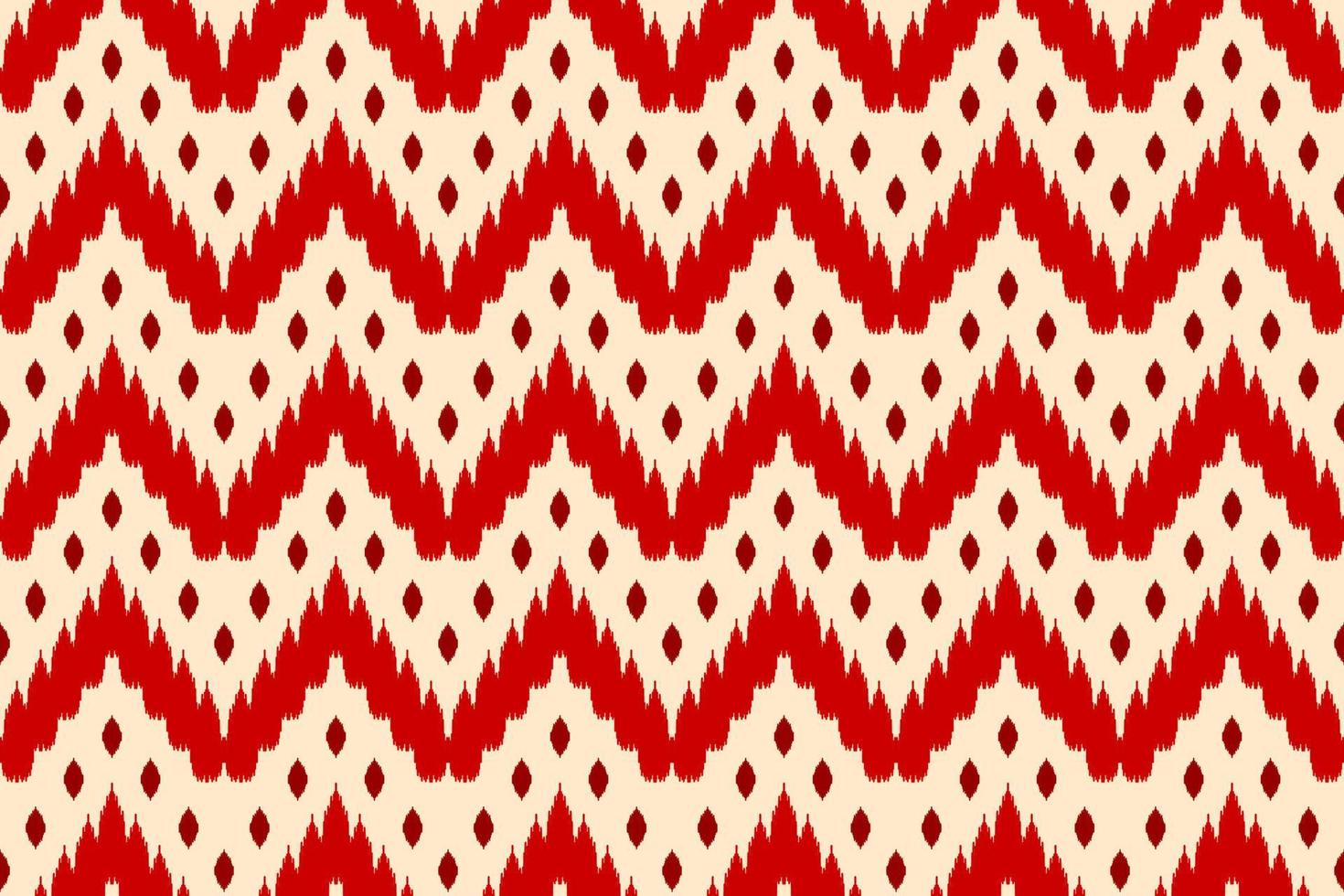 Ethnic ikat seamless pattern in tribal. Aztec geometric ethnic ornament print. Ikat pattern style. vector
