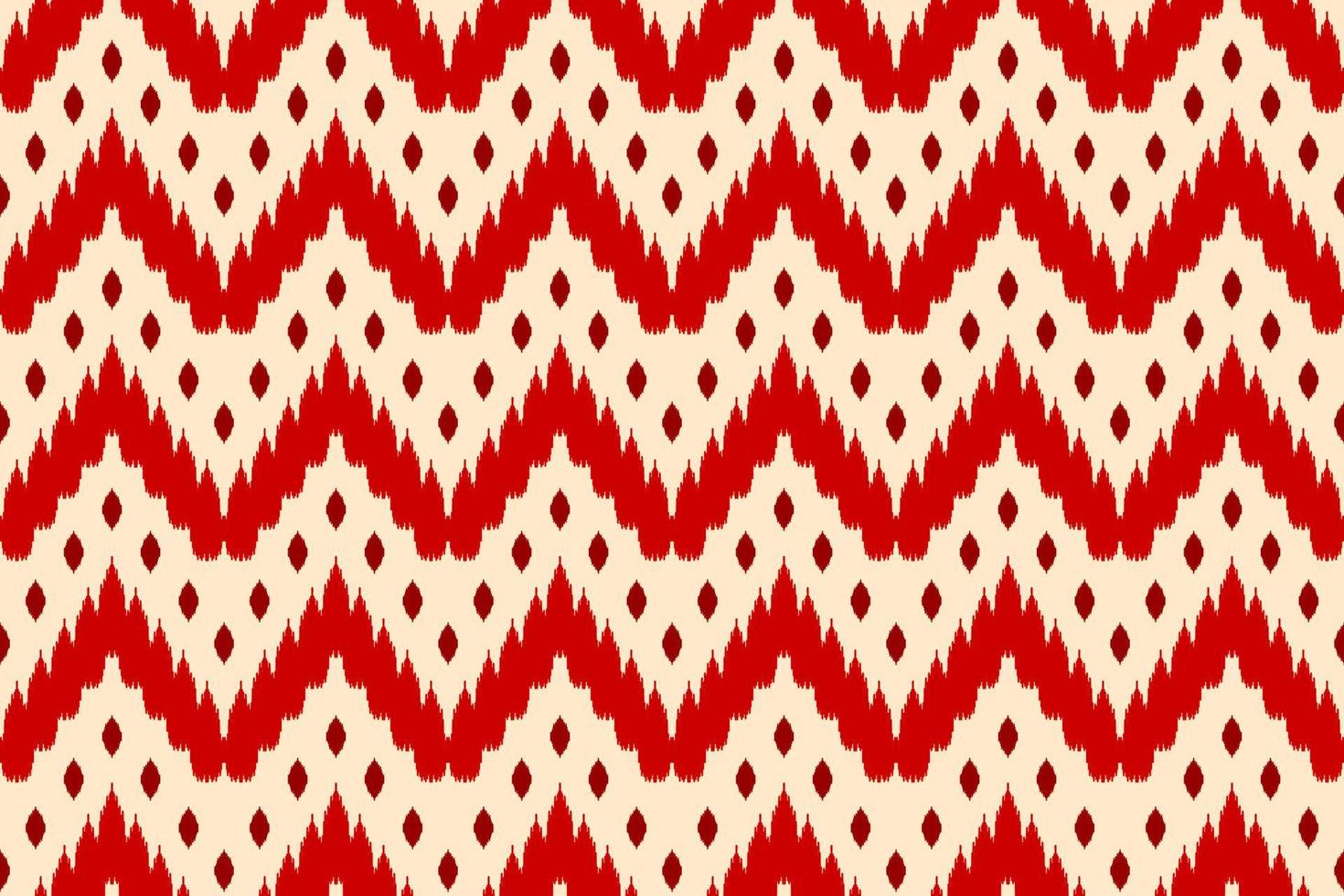 patrón étnico ikat sin costuras en tribal. estampado de adornos étnicos geométricos aztecas. estilo de patrón ikat. vector