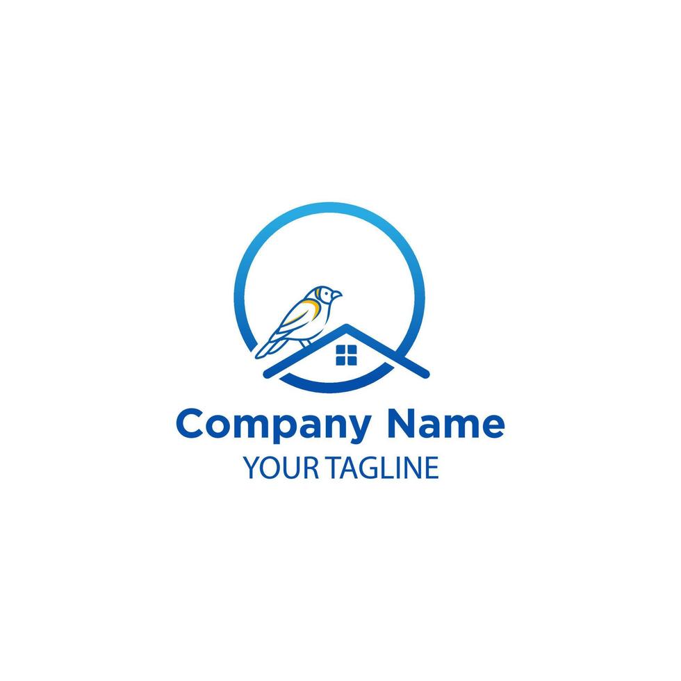 real estate logo design template, Construction Architecture Building symbol unique vector editable.