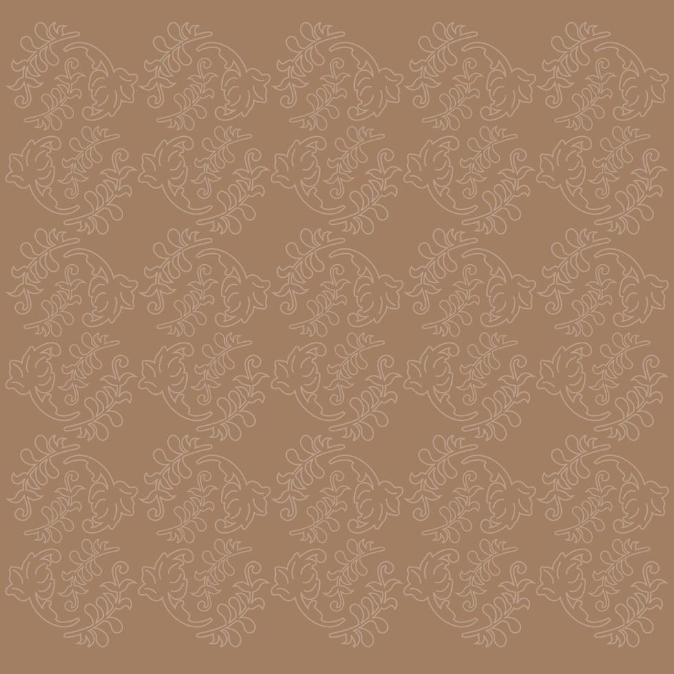 Elegant seamless pattern with flower. Scandinavian style vector background. Great for fabric,textile,wallpaper