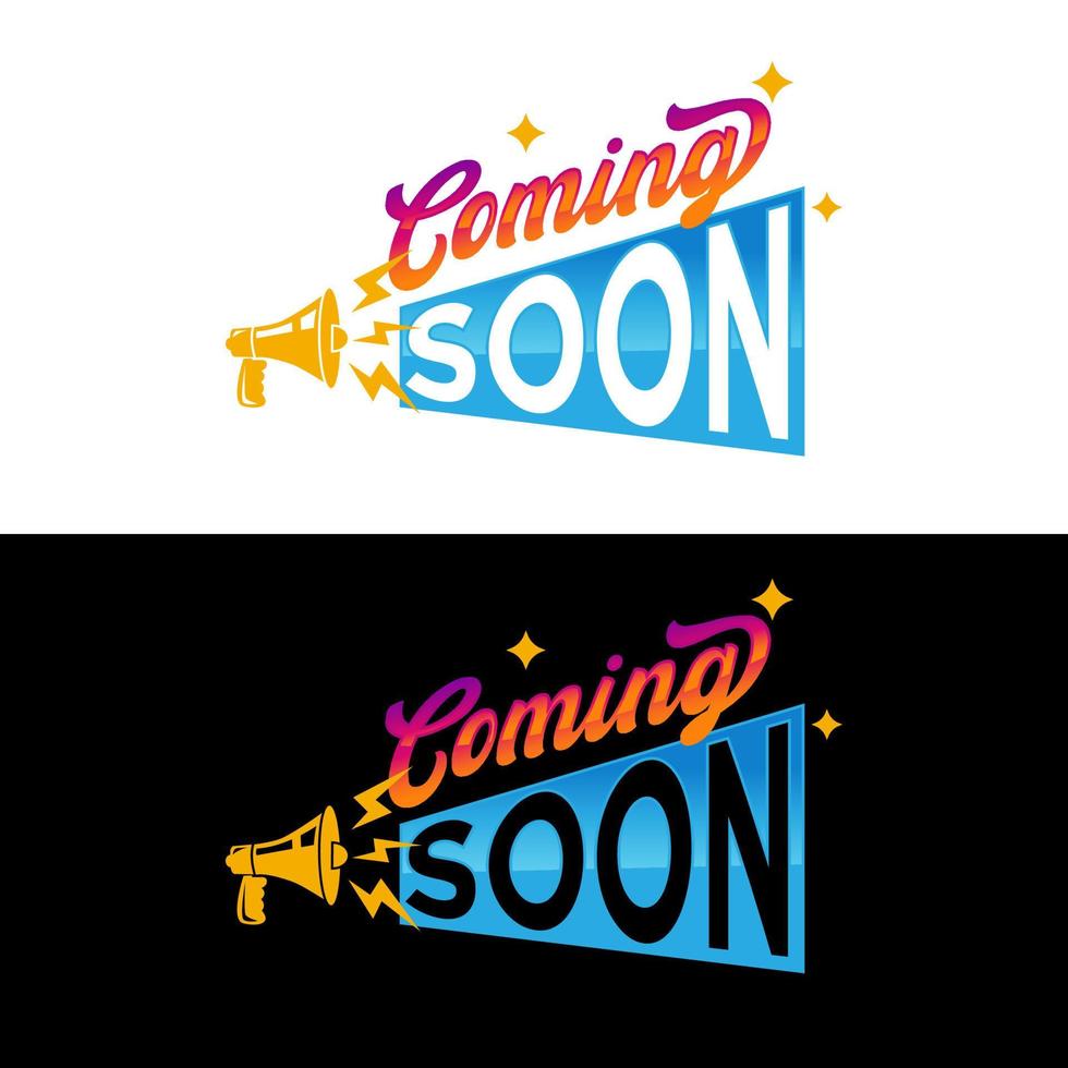 Coming Soon Icon template color editable. symbol vector sign isolated on white background. Simple logo vector illustration for graphic and web design.