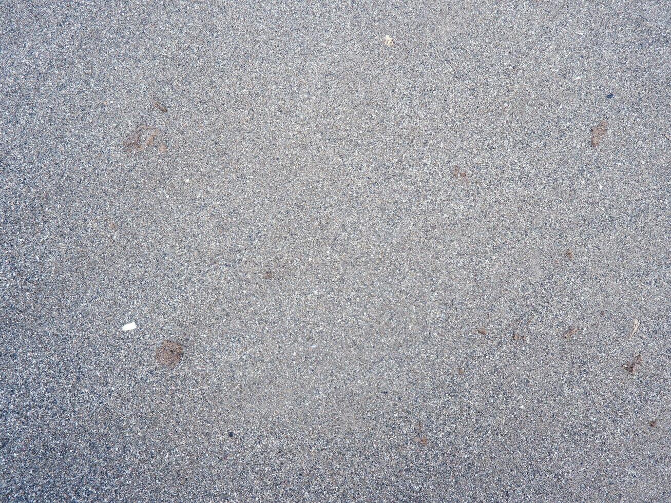 Full frame shot. Close up sand texture on beach in summer. Nature of sand on the beach. White beach sand of texture photo