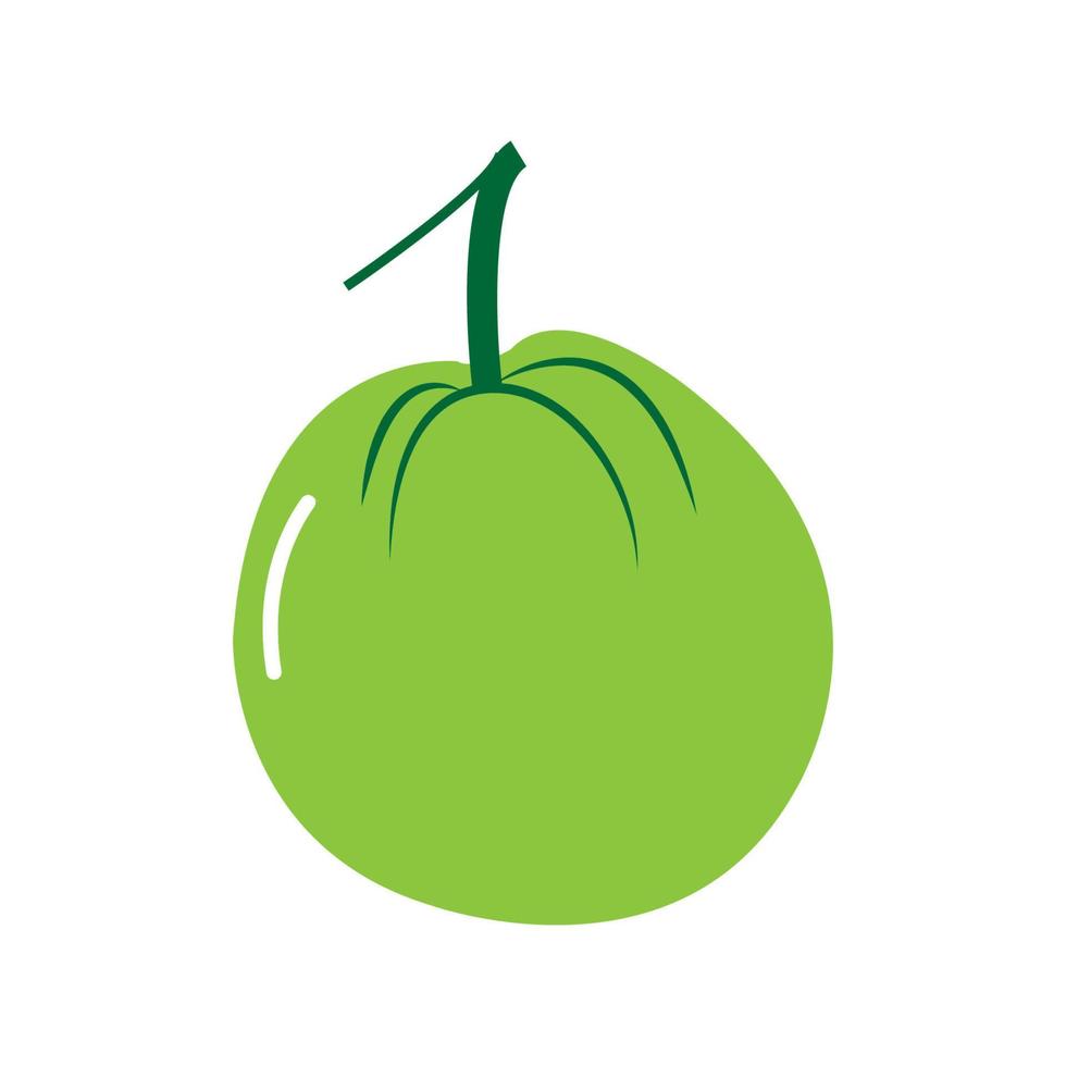 guava icon illustration vector