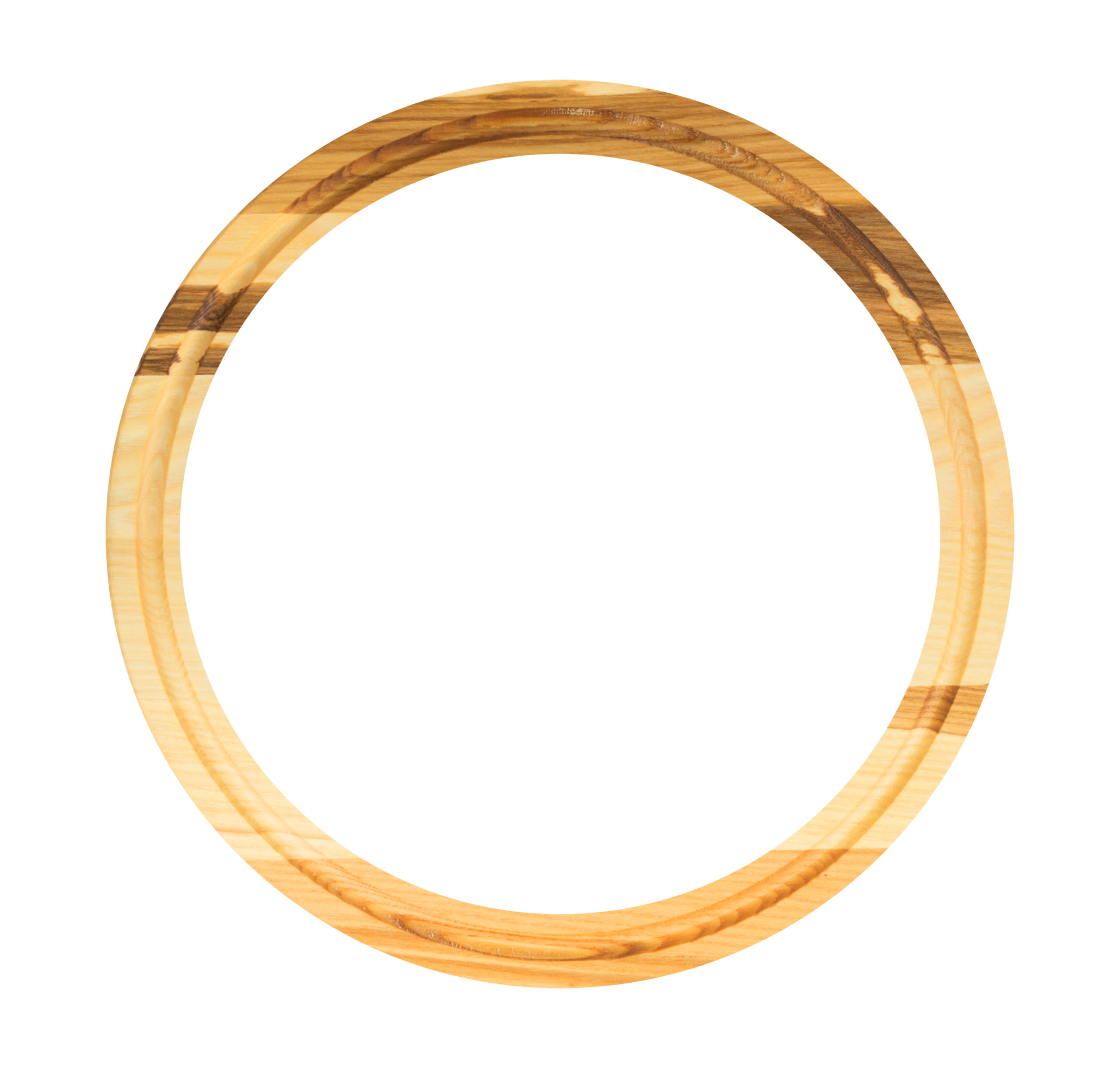 round wooden photo frame 19464424 PNG