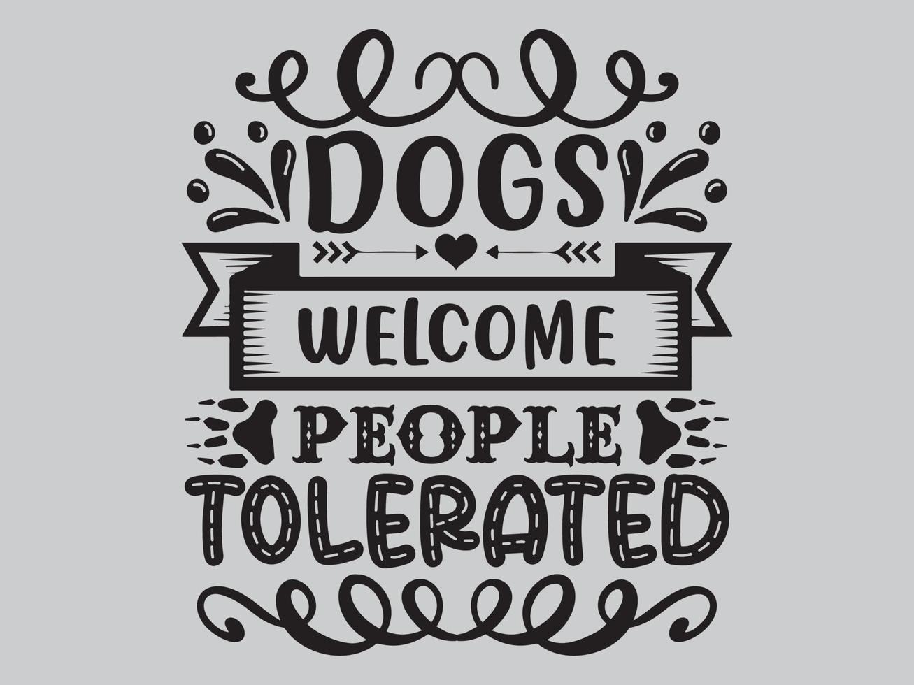 Dog T Shirt Design File vector