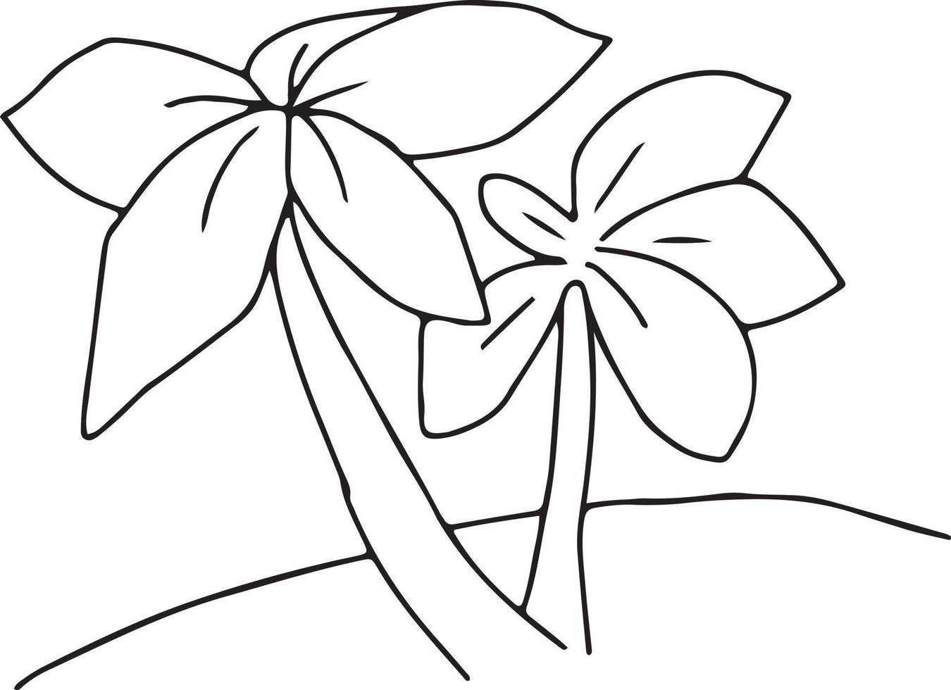 panoramic sketch of a beach scene vector