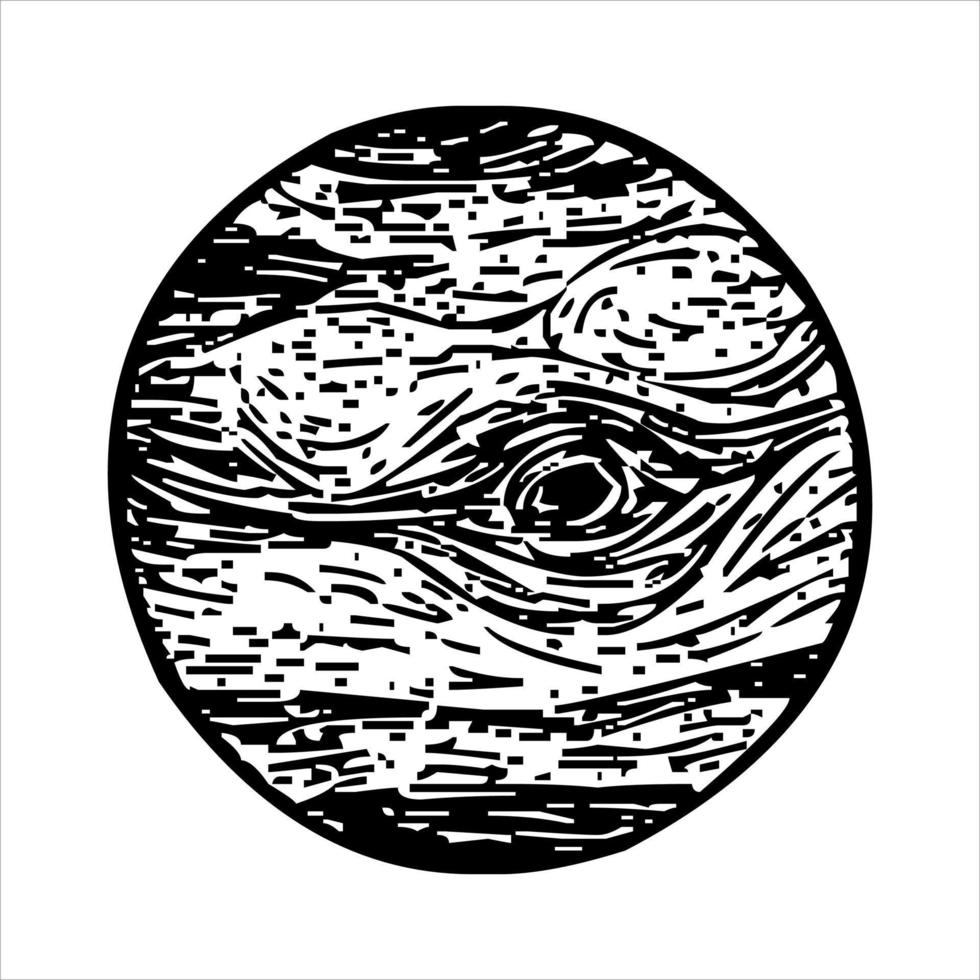 planet silhouette line art. black and white planet vector isolated on white background. vector alien planets.saturn, uranus, neptune, jupiter, mercury. solar system. astronomy