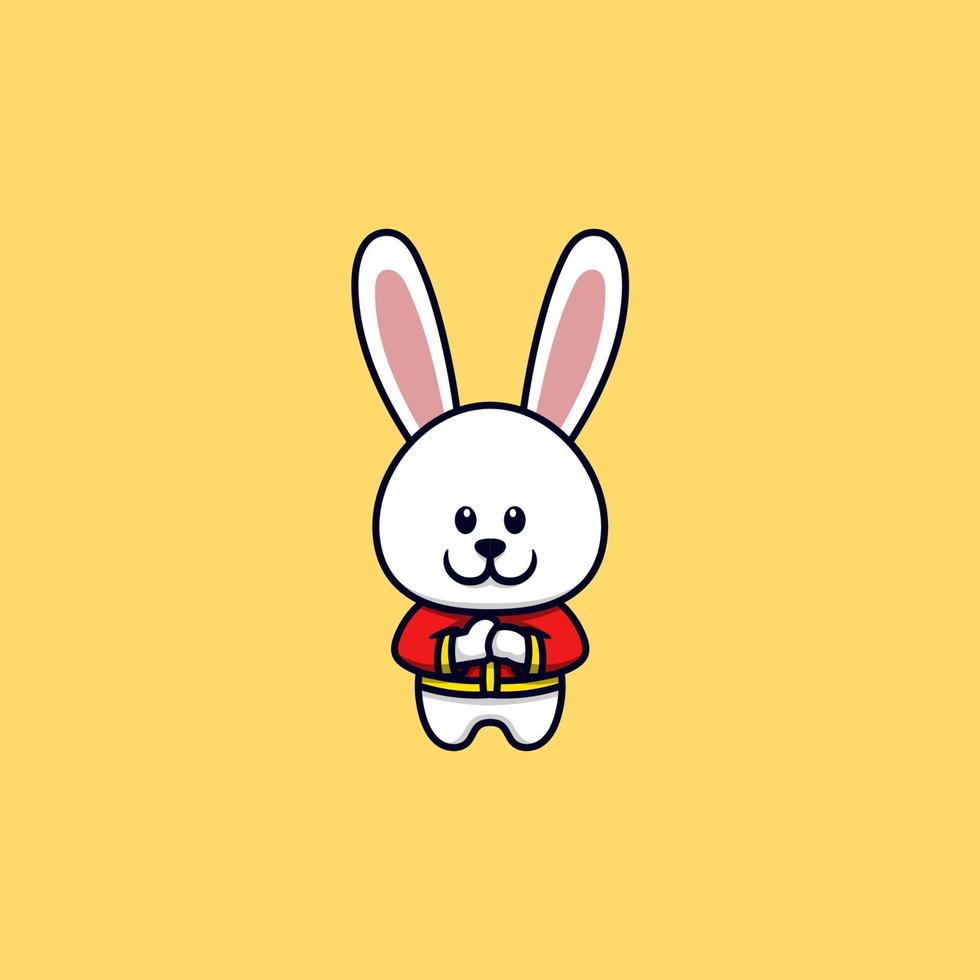 Cute Rabbit Bunny Cartoon Vector