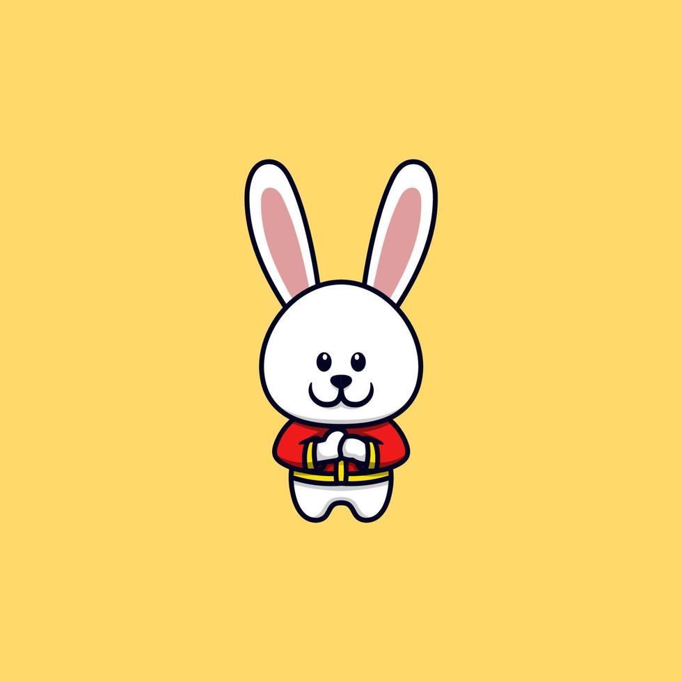 Cute Rabbit Bunny Cartoon Vector