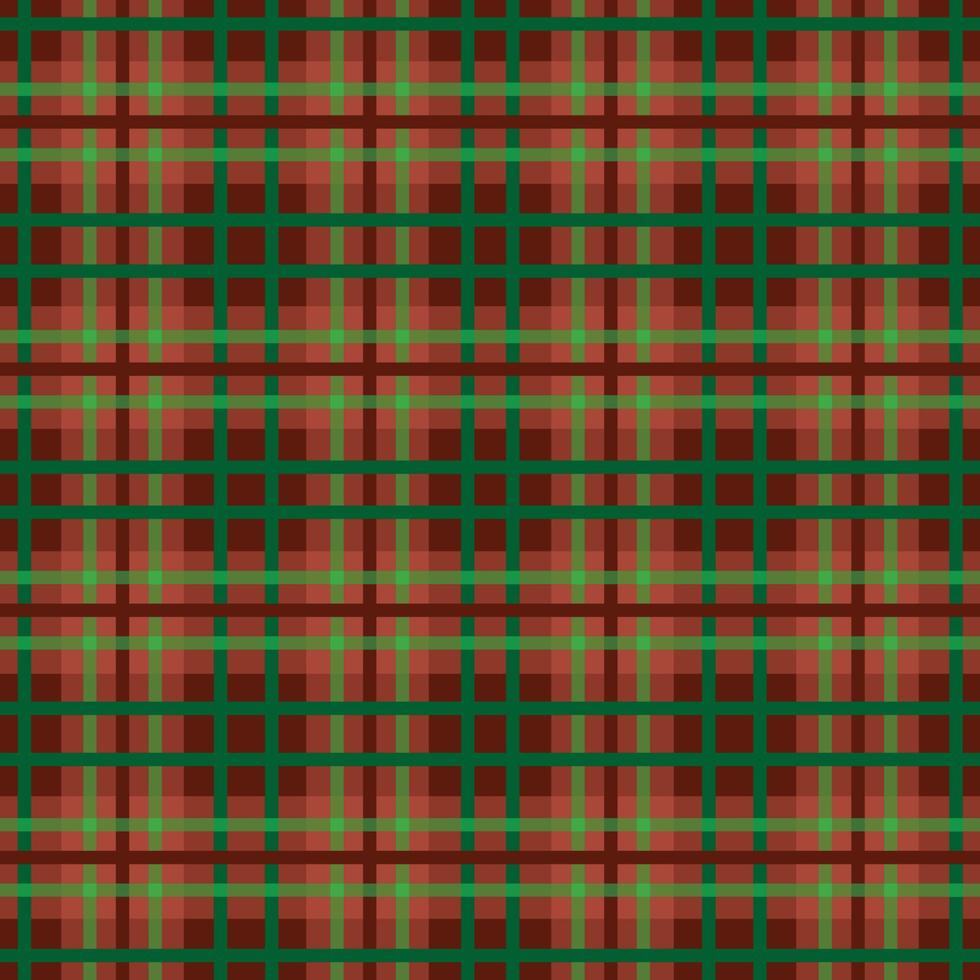 Seamless pattern of scottish tartan plaid, check fabric texture. Flat backdrop of striped textile print. vector
