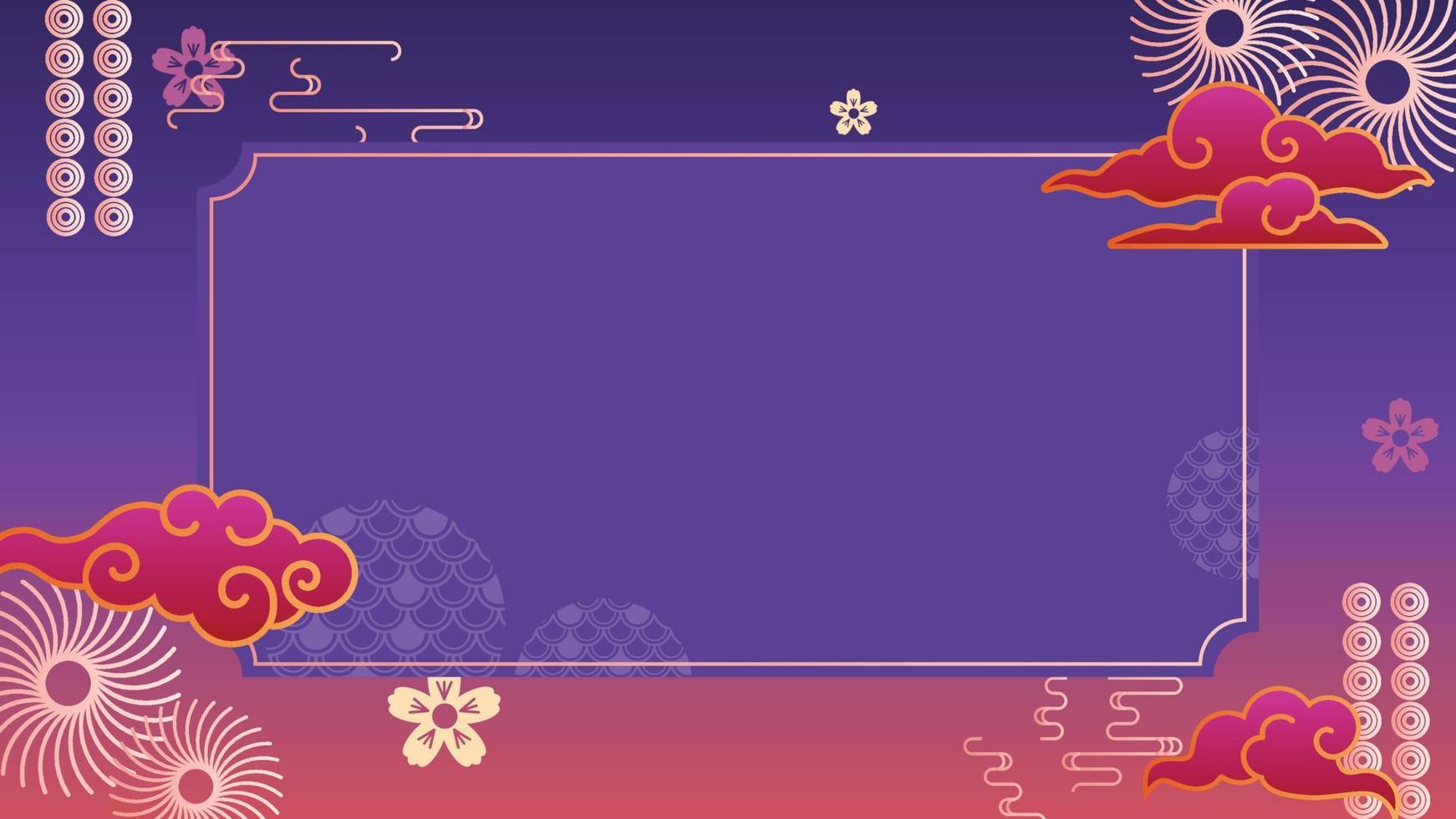 Background Element Chinese New Year vector