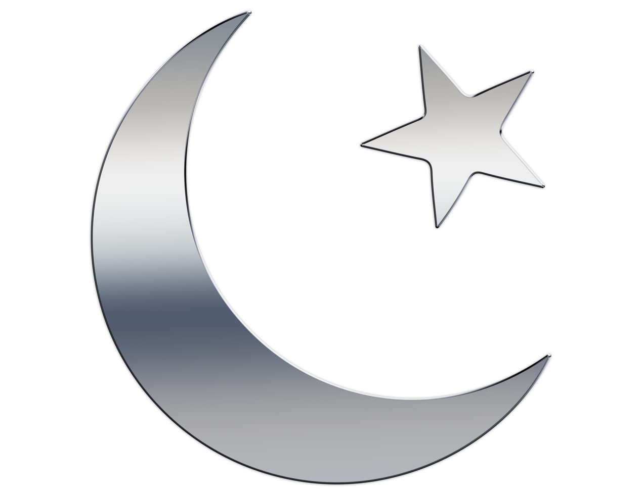 High Resolution Crescent Moon Icon PNG Transparent Background