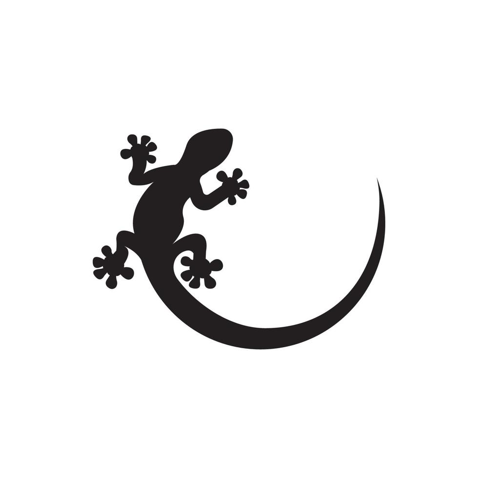 house lizard vector icon illustration simple design