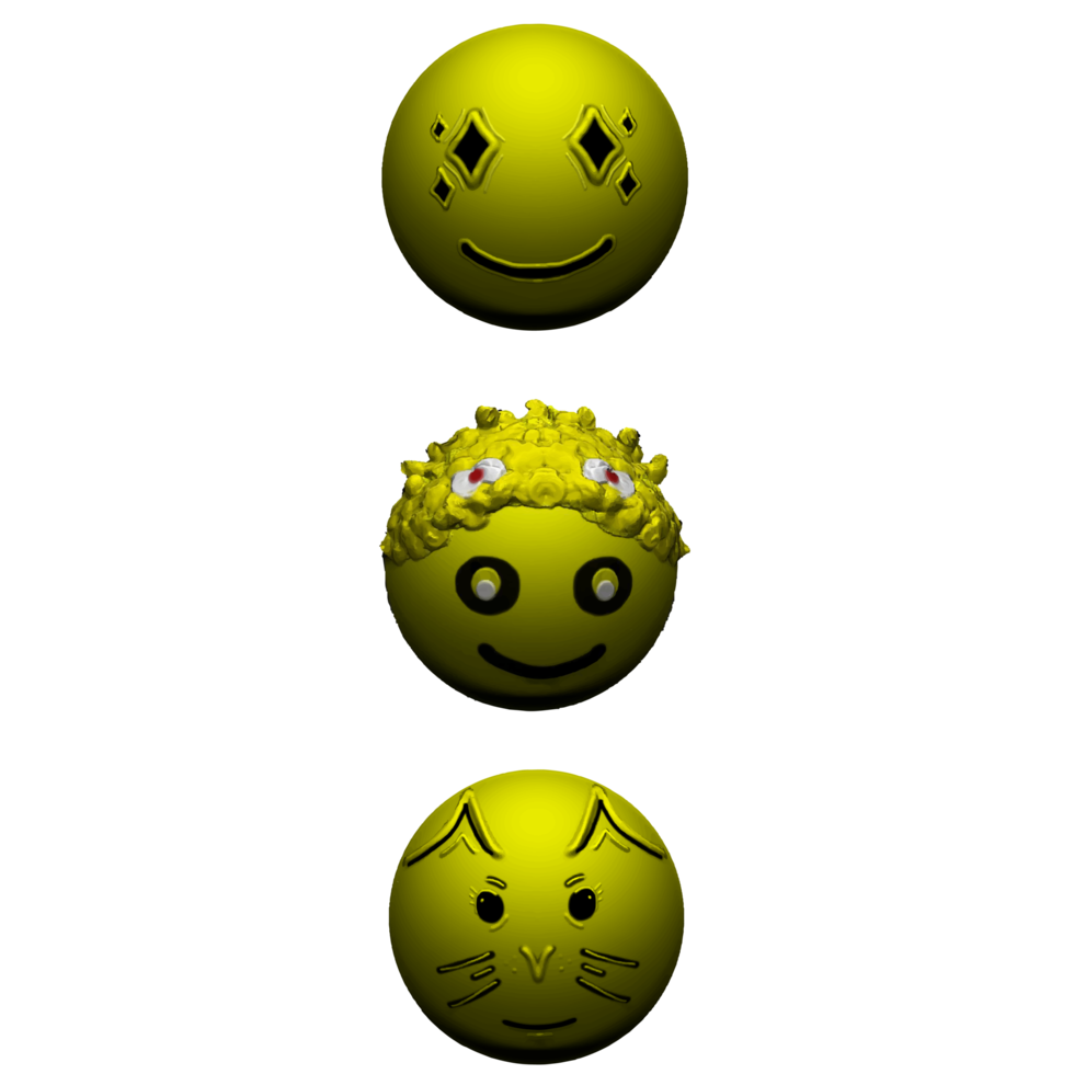 emojis yellow cute png