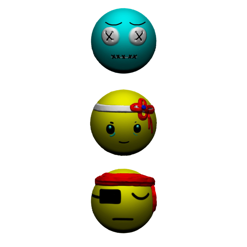 emojis gul söt png