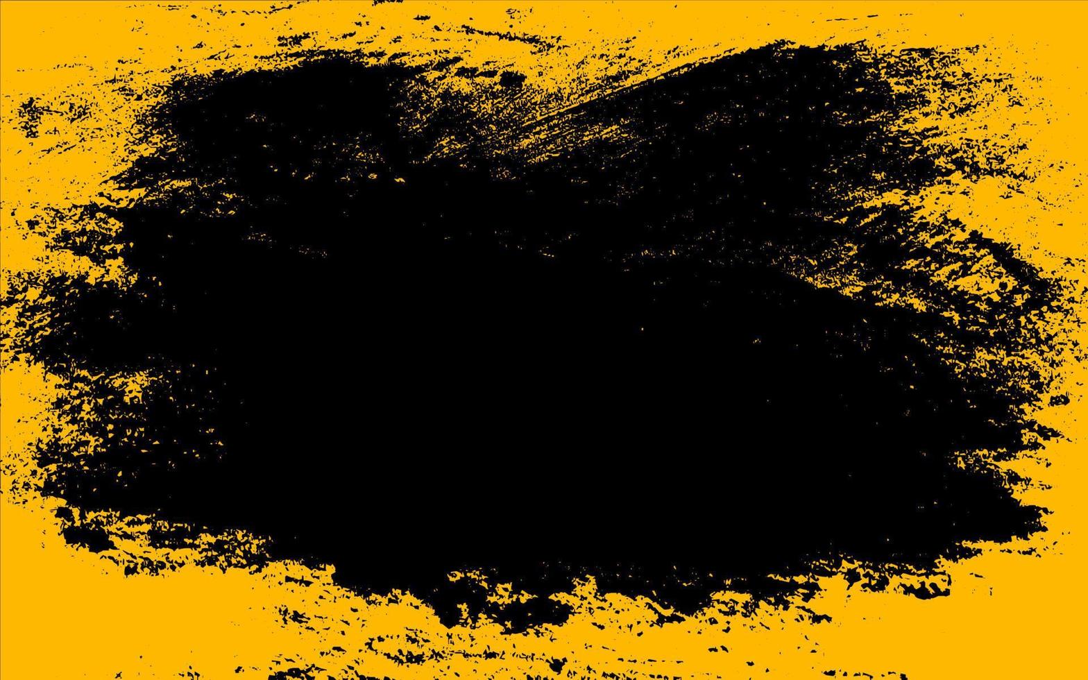 Grunge texture effect. Distressed overlay rough textured. Abstract vintage monochrome. Yellow isolated on black background. Graphic design element halftone style concept for banner, flyer, poster, etc vector