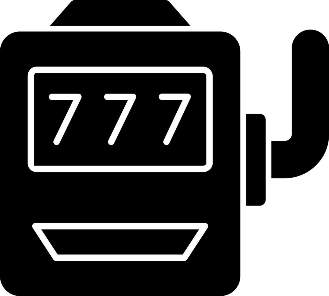 Slot Machine Vector Icon Design