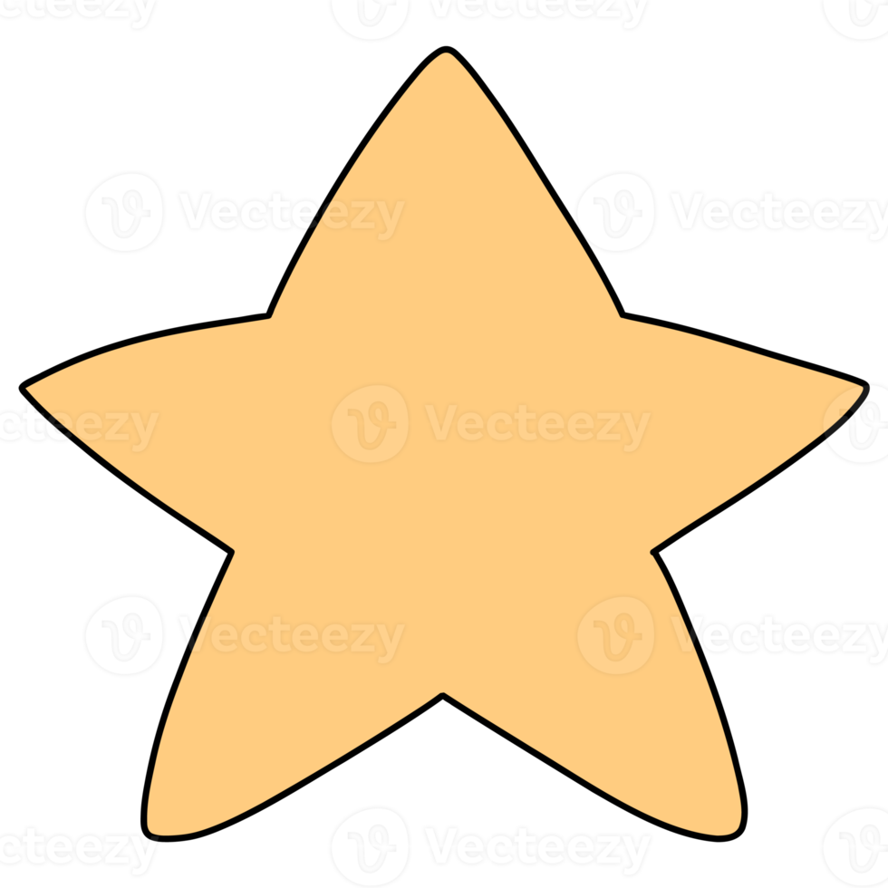 Cute Star, Astronomy and Space concept png