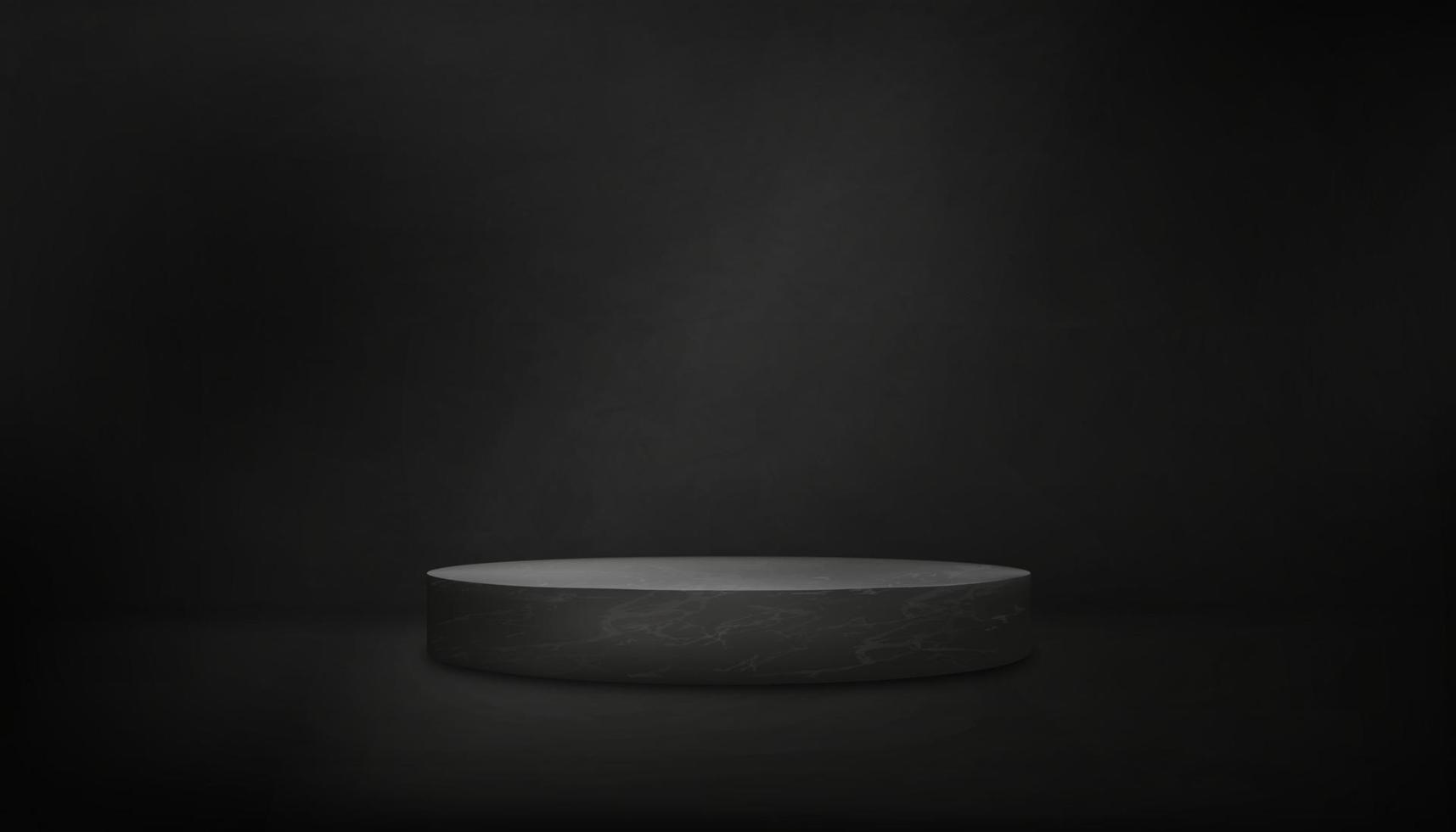 Cement Background,Concrete Texture Backdrop,Wall Grey Marble Display with light,Vector 3D Podium,Cement rough wall scene room,Gray Concrete Studio room with copy space for product presentation vector