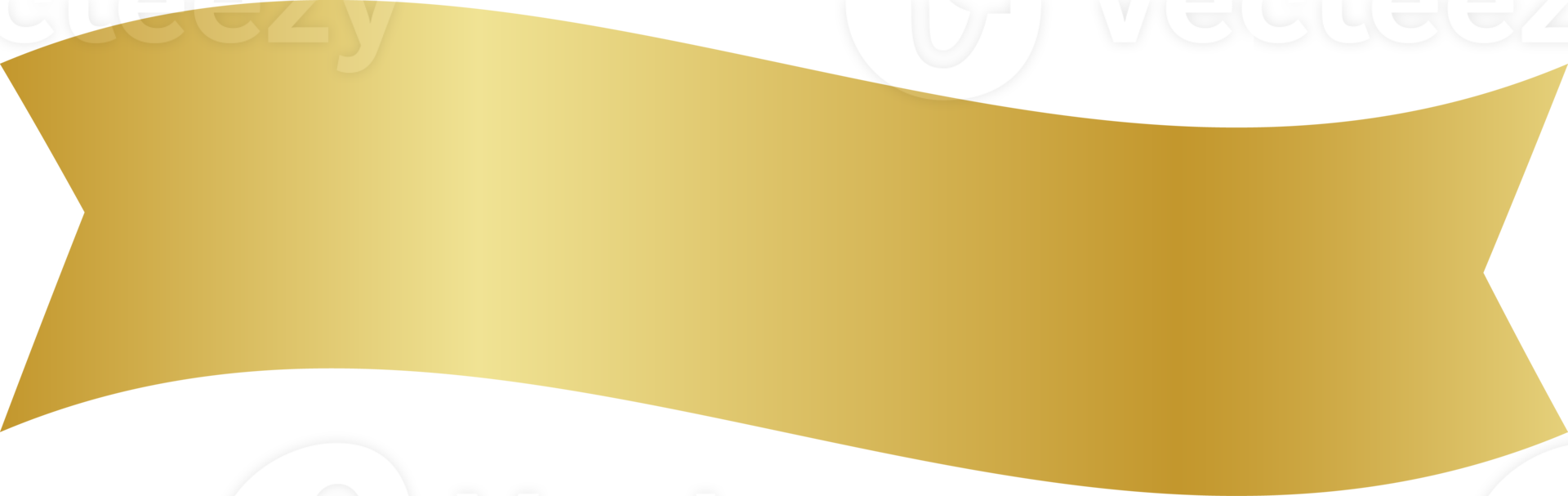 gold ribbon, sticker golden ribbon, gold label 19467723 PNG