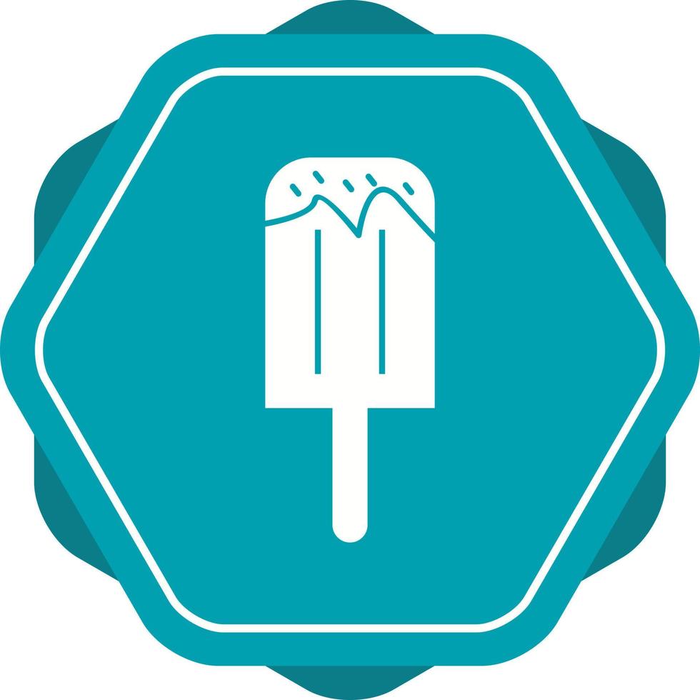 Beautiful Ice lolly Glyph Vector Icon