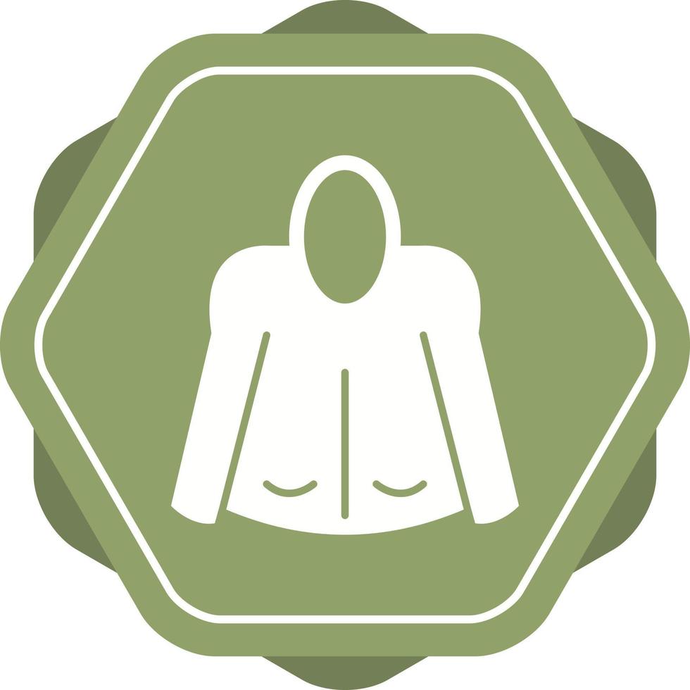 Beautiful Upper Glyph Vector Icon