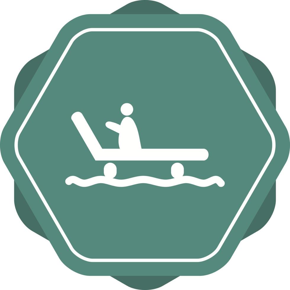 Beautiful Sleding Glyph Vector Icon