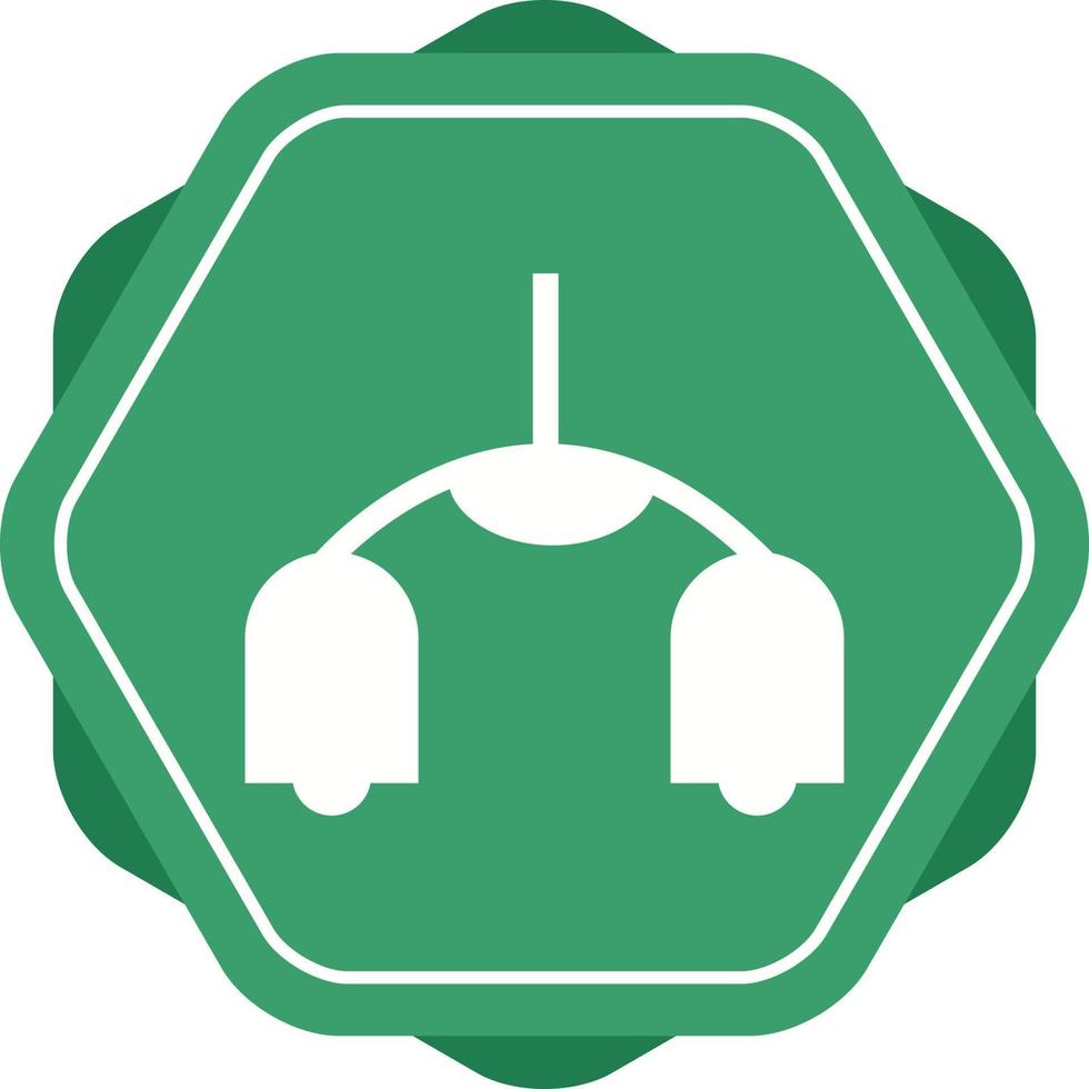 Beautiful Ceiling Glyph Vector Icon