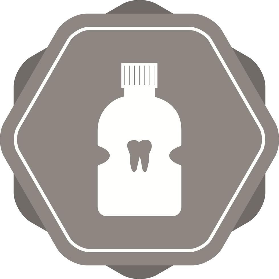 Beautiful Teeth Vector Glyph icon