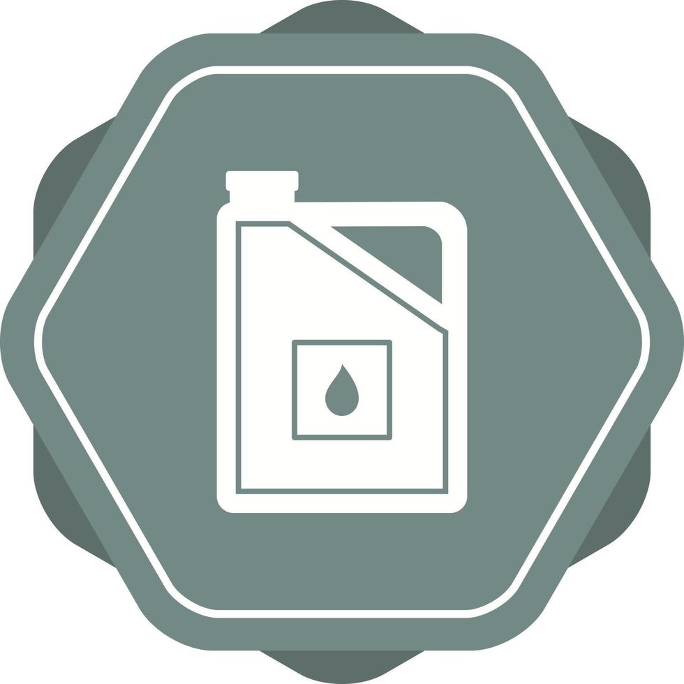 Unique Petrol Vector Glyph Icon