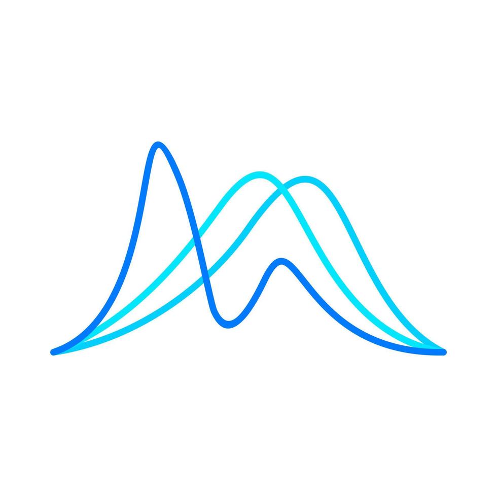 Modern Financial Logo vector