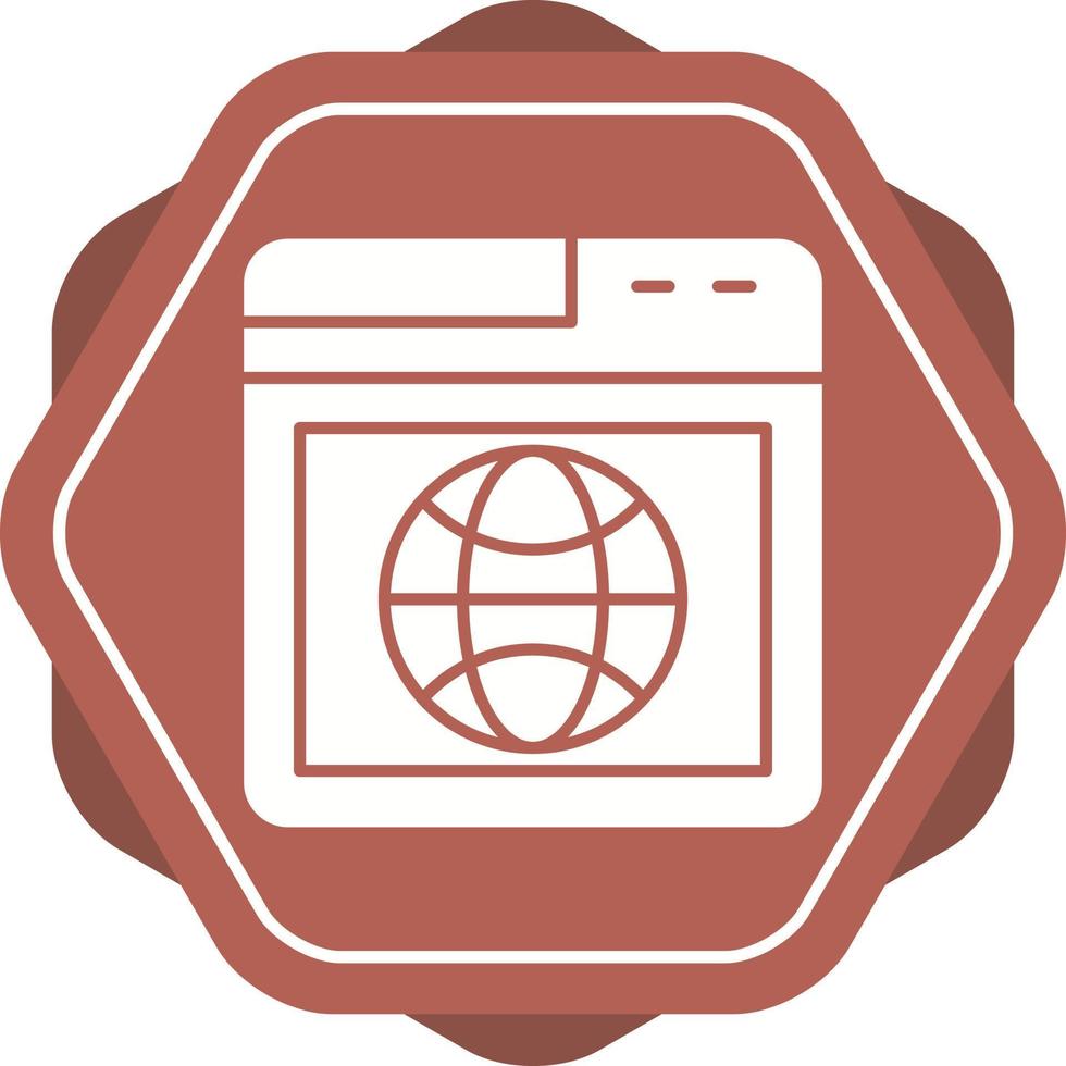 Web Browser Vector Icon