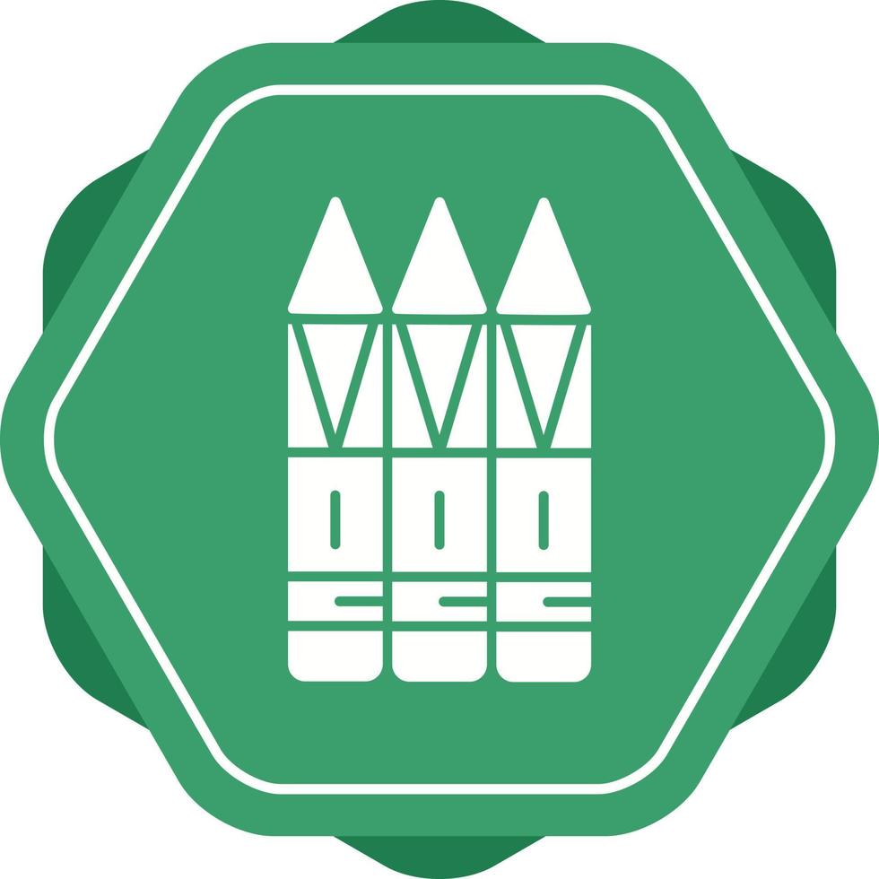 Crayons Vector Icon