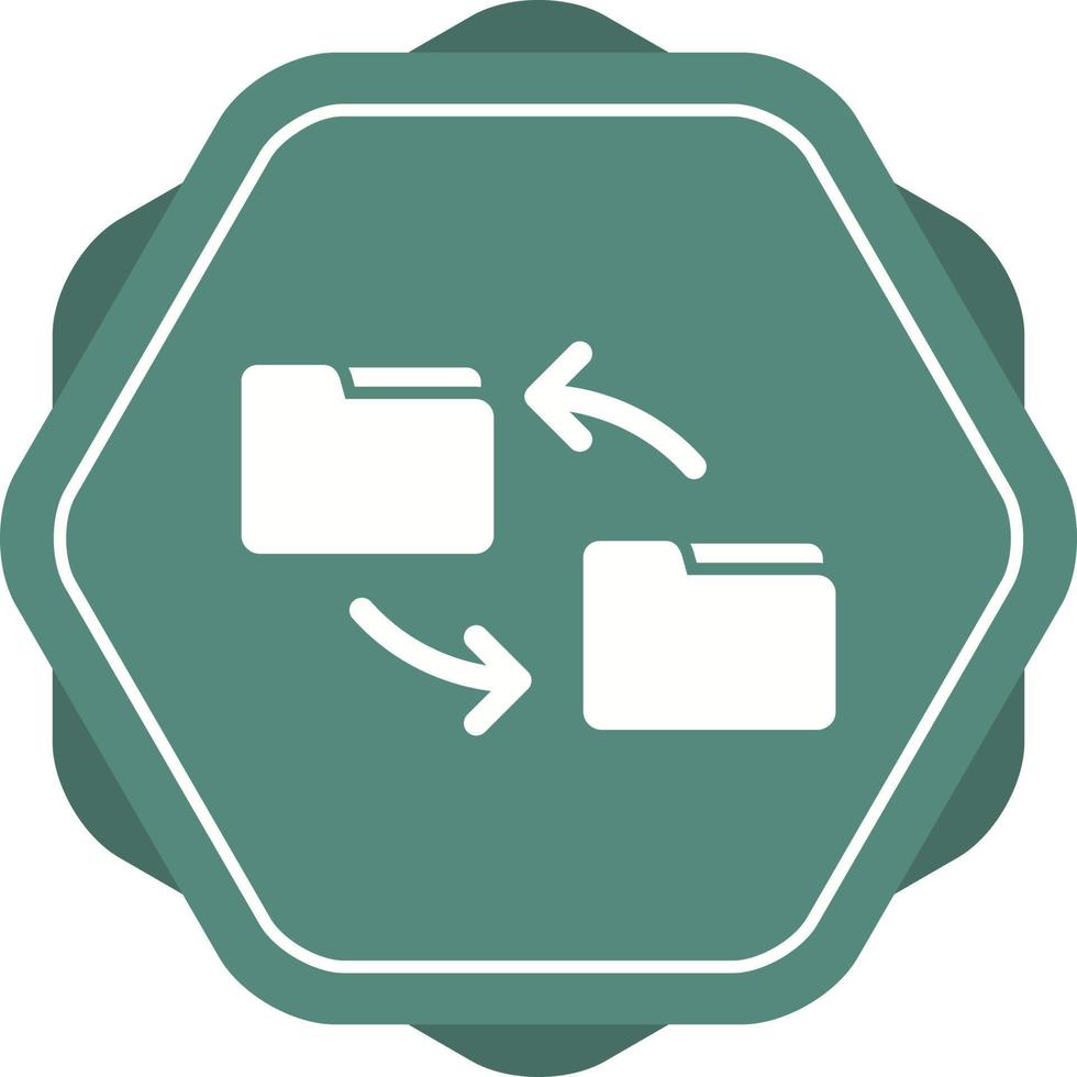File Transfer Vector Icon