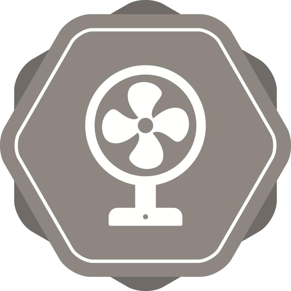 Electric Fan Vector Icon