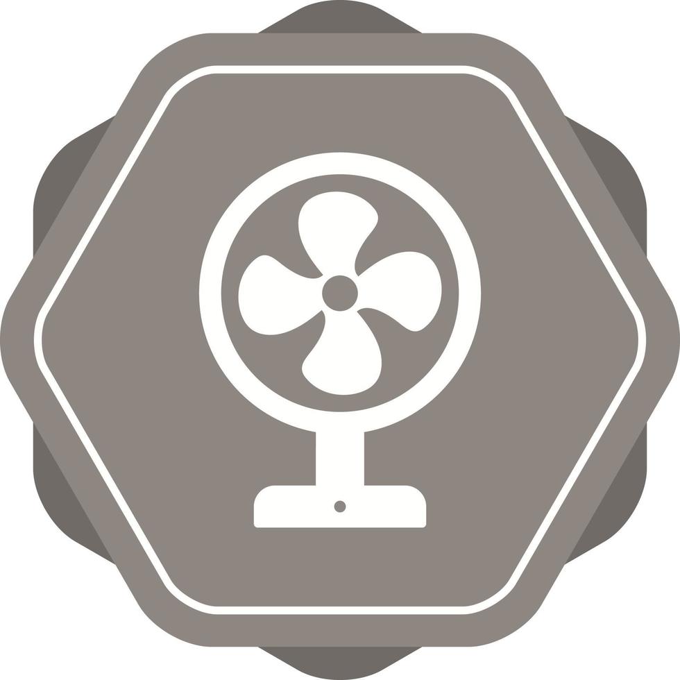 Electric Fan Vector Icon