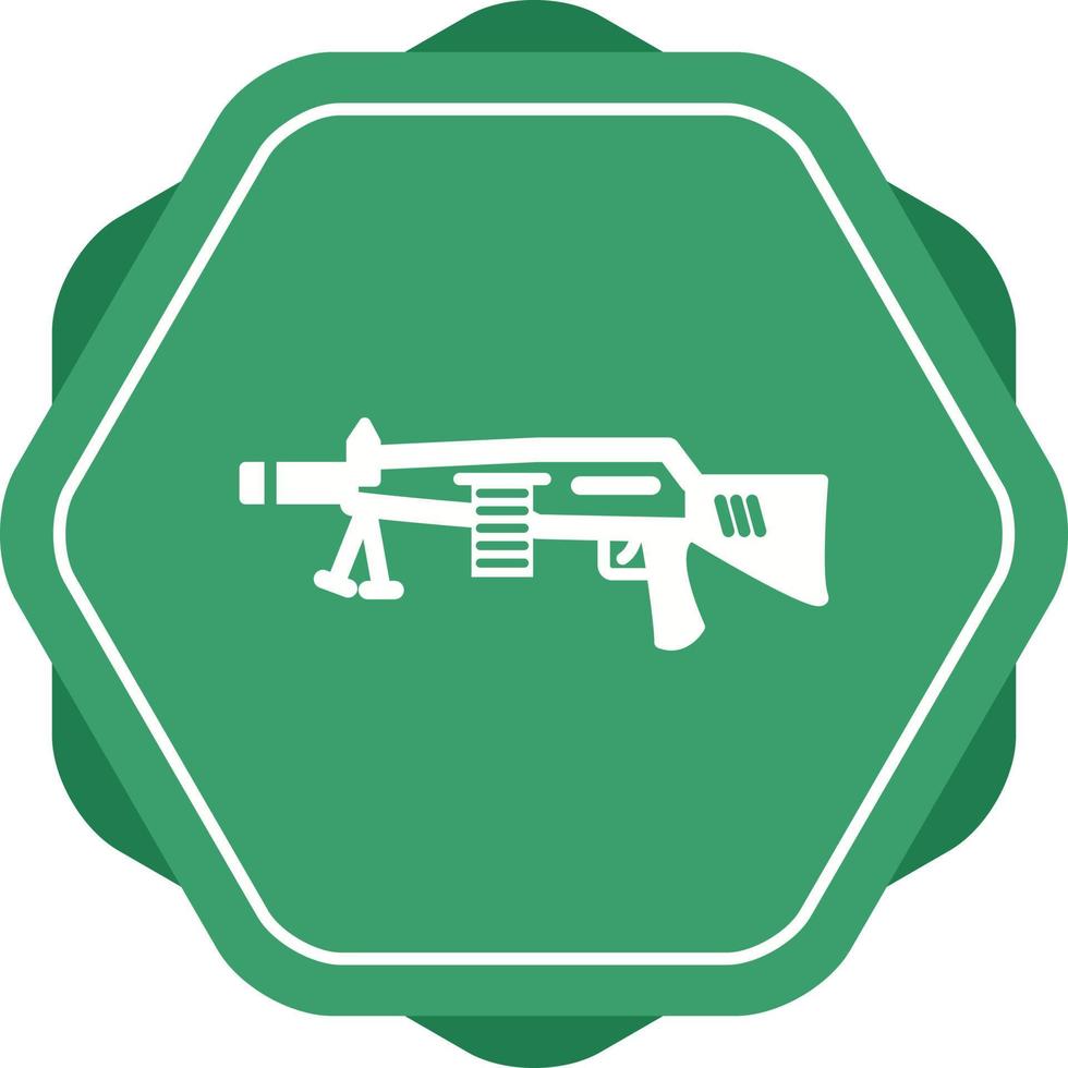 Machine Gun Vector Icon