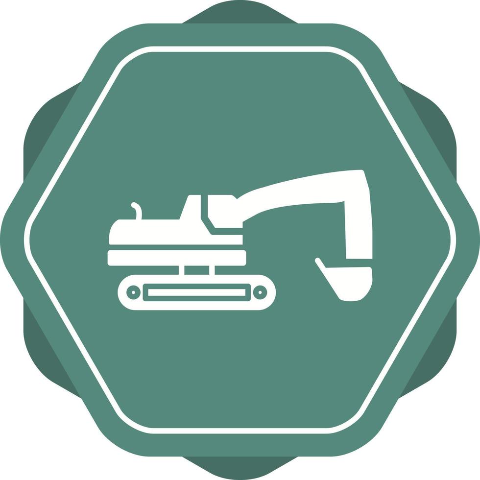 Excavator Vector Icon