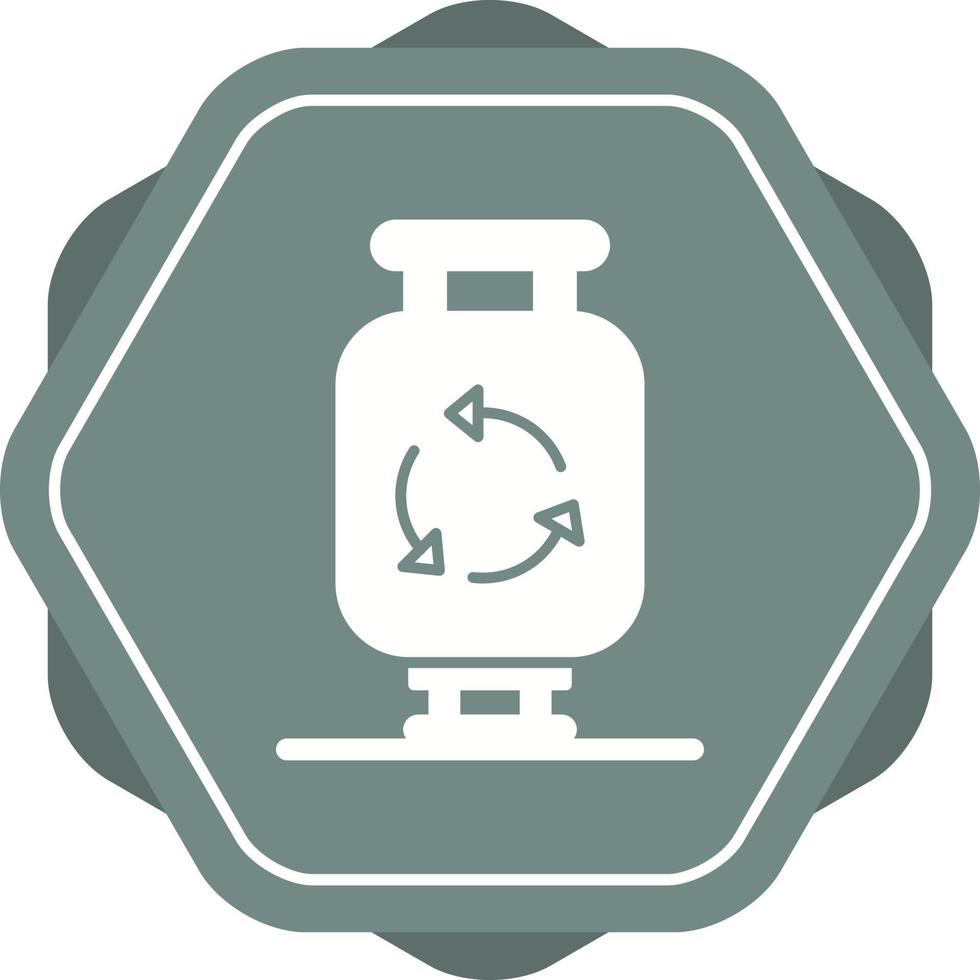 Gas Cylinder Vector Icon