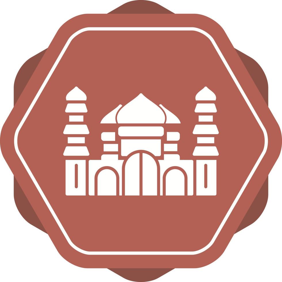 icono de vector de mezquita