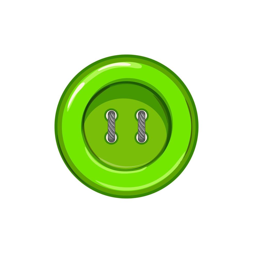 dress sewing button cartoon vector illustration